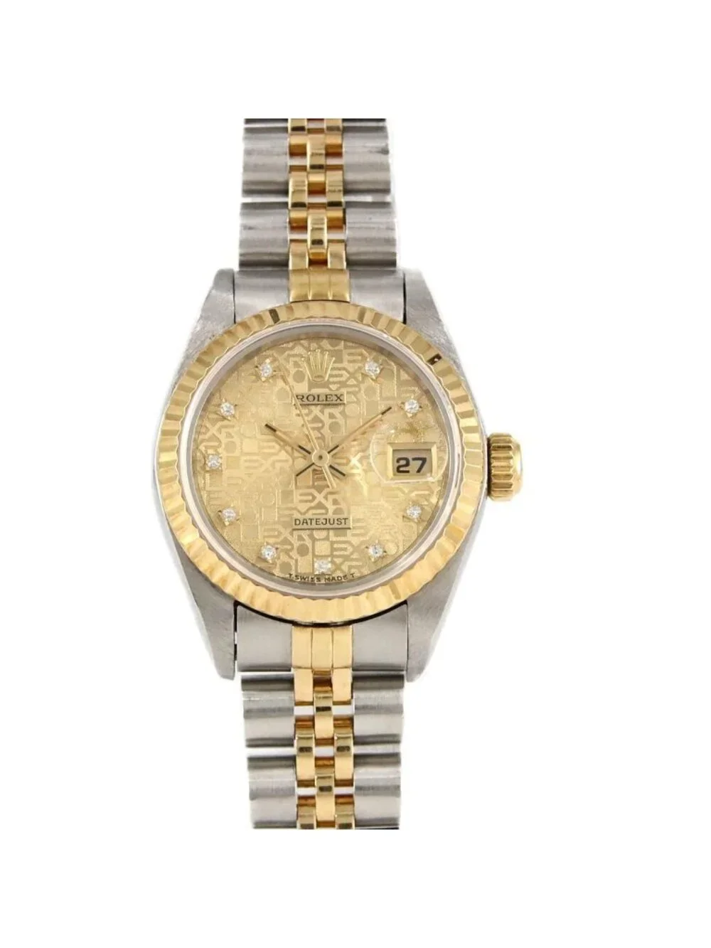 Rolex Datejust Automatic Watch Gold